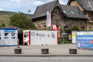 Infopoint in Ahrweiler am Bahnhof