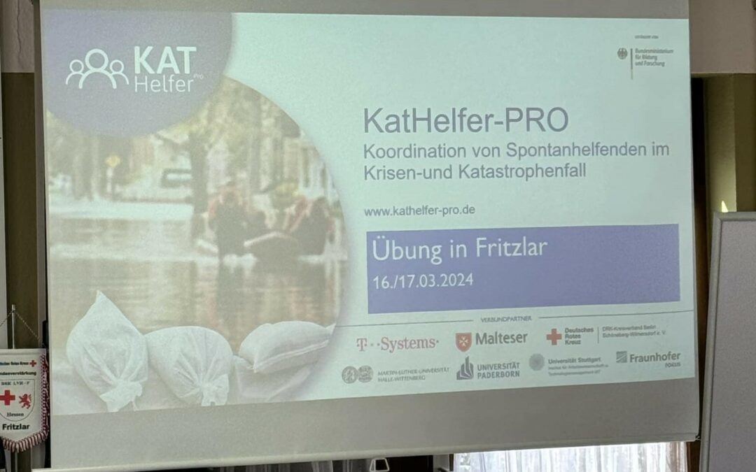 KatHelfer-PRO – Großübung in Fritzlar