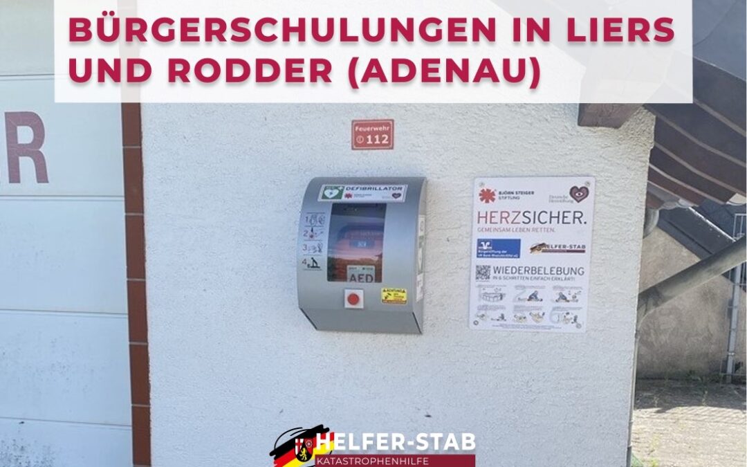 AED Bürgerschulung in Liers und Rodder (Adenau)