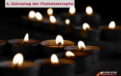 4. Jahrestag nach der Flut