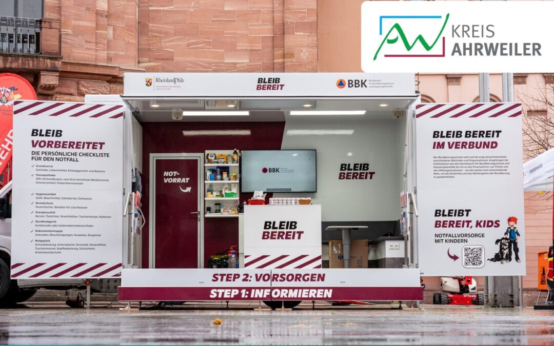 BLEIB BEREIT-Mobil informiert im Kreis Ahrweiler