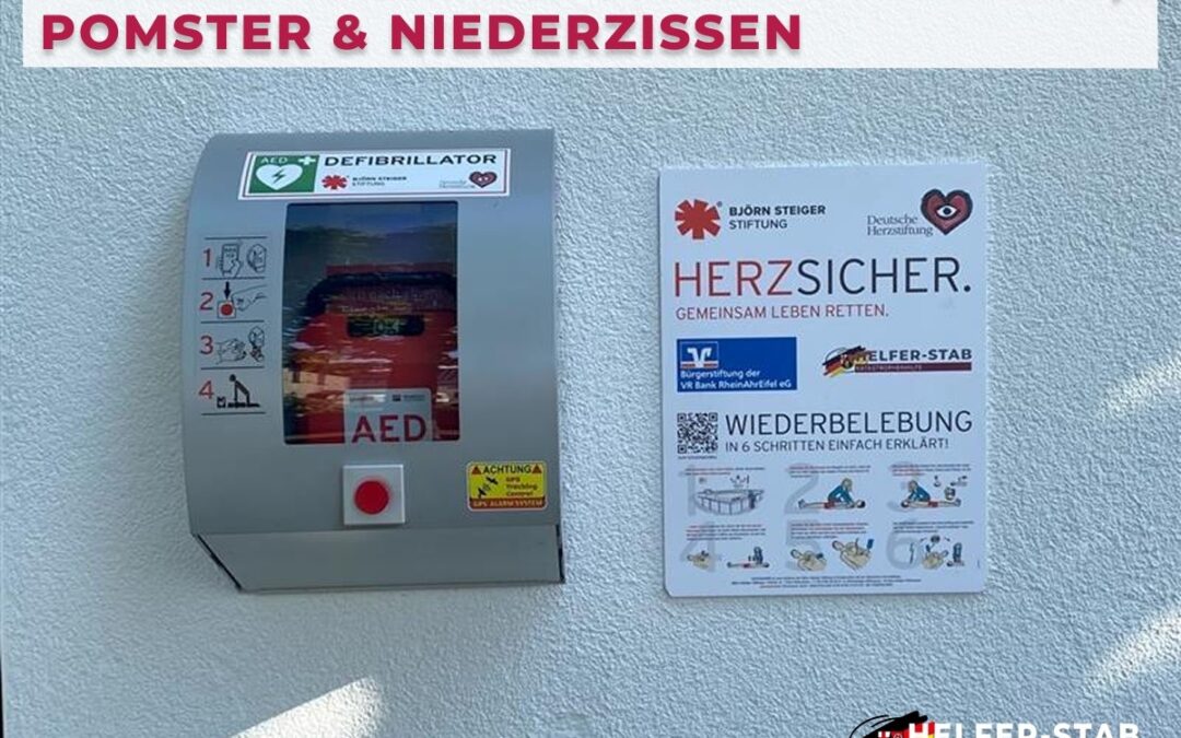 Bürgerschulung: Herzsicher in Galenberg, Pomster und Niederzissen